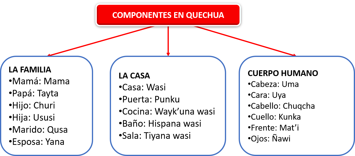 componentes en quechua